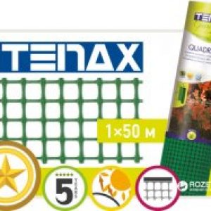 купить Сетка Tenax "Квадра 10" 1 х 50 Зеленая (8002929047793)
