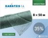 купить Cетка полимерная Karatzis для затенения 35% 8 х 50 м Зеленая (5203458762455)