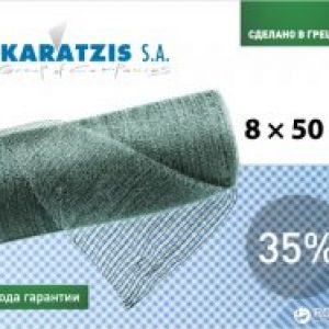 купить Cетка полимерная Karatzis для затенения 35% 8 х 50 м Зеленая (5203458762455)