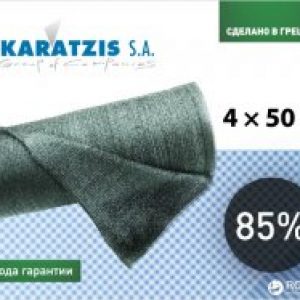 купить Cетка полимерная Karatzis для затенения 85% 4 х 50 м Зеленая (5203458762536)