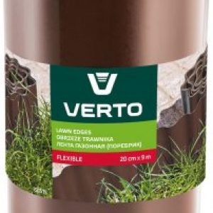 купить Газонный бордюр Verto 20x900 см Коричневый (15G515)