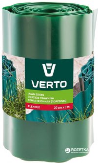купить Газонный бордюр Verto 20x900 см Зеленый (15G512)