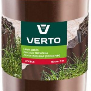 купить Газонный бордюр Verto 15x900 см Коричневый (15G514)