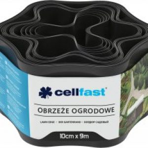 купить Газонный бордюр Cellfast волнистый 10x900 см Черный (30-031H)