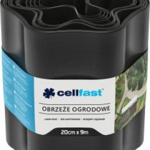 купить Газонный бордюр Cellfast волнистый 20x900 см Черный (30-033H)