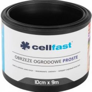 купить Газонный бордюр Cellfast прямой 10x900 см Черный (30-231H)