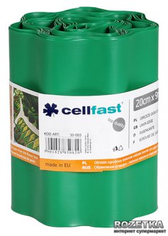 купить Газонный бордюр Cellfast 20x900 см Зеленый (30-003H)