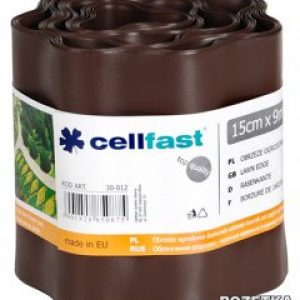 купить Газонный бордюр Cellfast 15x900 см Коричневый (30-012H)