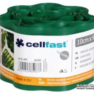 купить Газонный бордюр Cellfast 10x900 см Темно-зеленый (30-021H)