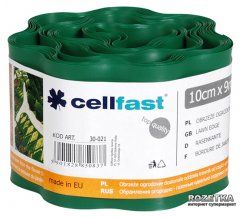 купить Газонный бордюр Cellfast 10x900 см Темно-зеленый (30-021H)