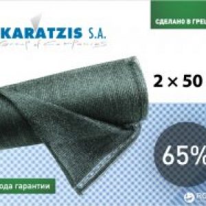 купить Cетка полимерная Karatzis для затенения 65% 2 х 50 м Зеленая (5203458762475)