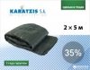 купить Cетка полимерная Karatzis для затенения 35% 2 х 5 м Зеленая (5203458762437)