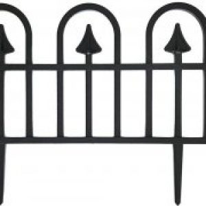 купить Ограждение садовое декоративное Пластик Репаблик Суматра Черное (ING60002F ЧОРН)