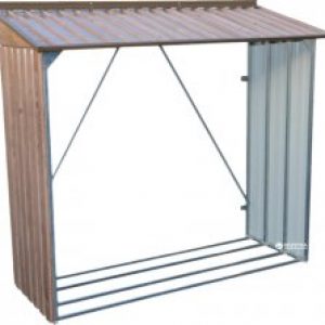 купить Накрытие Duramax стальное для дров 182 x 74 x 160 см Коричневое (5169kmd)